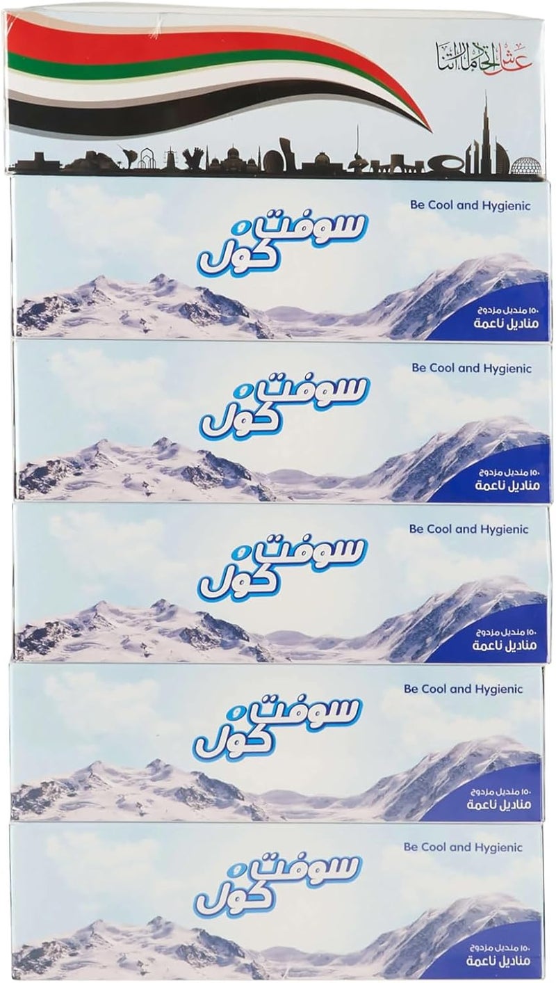 Soft N Cool UAE National Day Tissue 150 Sheets - Special Edition 5+1 Box Offer - Image 2